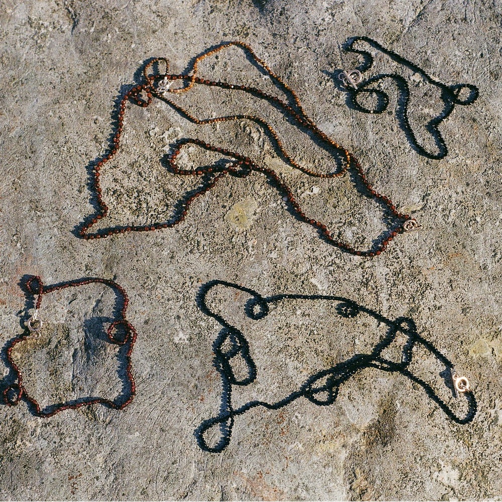 Gemstone Sterling Silver Long Necklaces